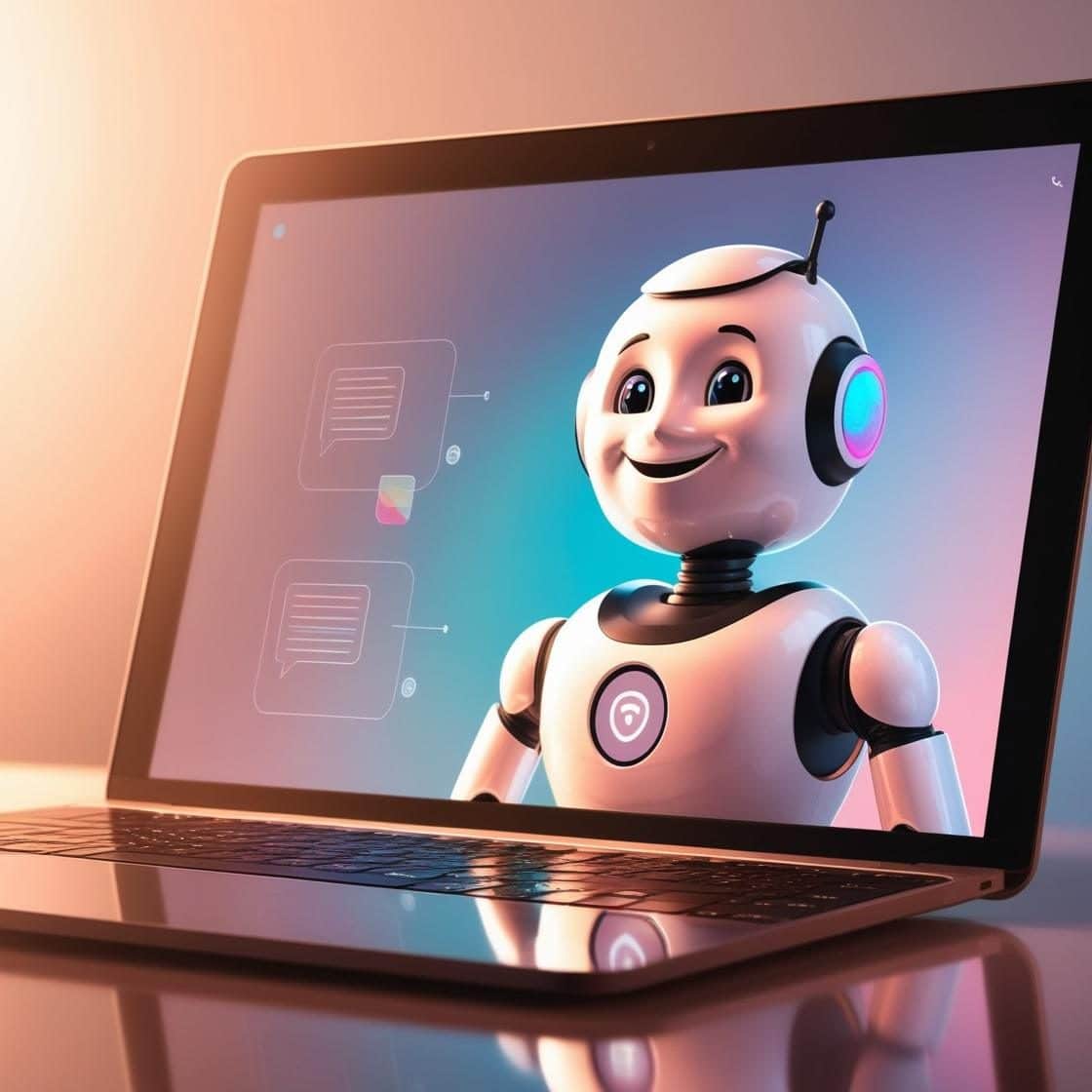 chatbot con inteligencia artificial para atención al cliente y automatización de procesos